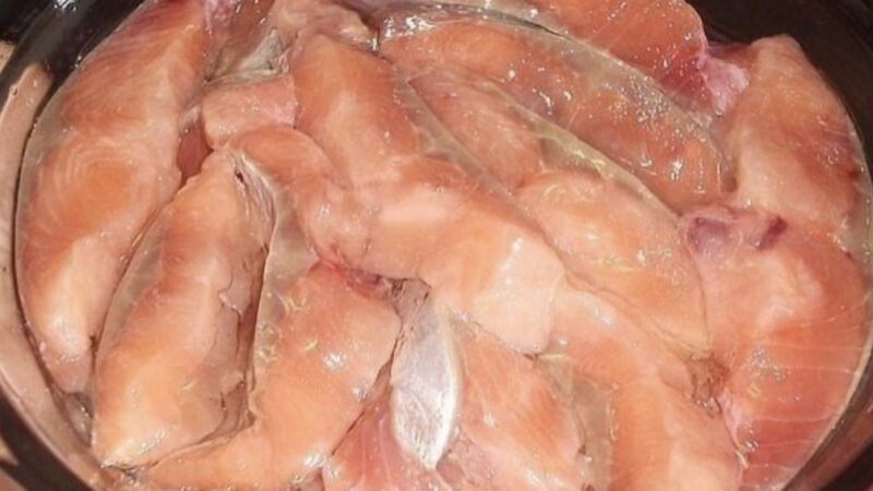 Горбуша малосольная