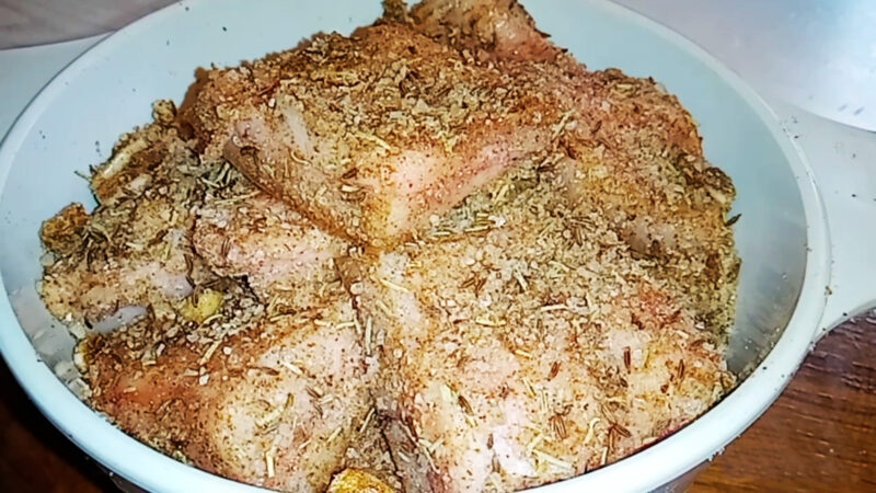 Как засолить сало сухим способом