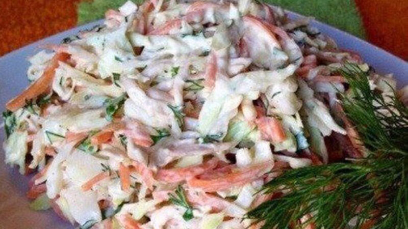 Салат «Корейская курица»