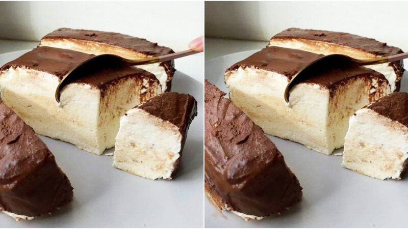 Без муки и выпечки, всего 4 ингредиента и 5 минут времени.