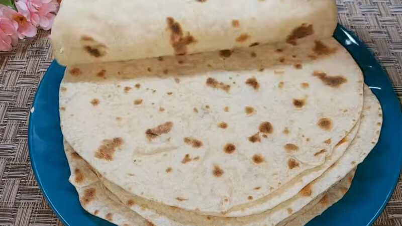 Тонкий лаваш дома. Мука + кипяток