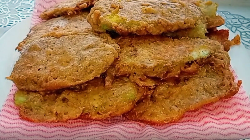 Шницели из кабачков