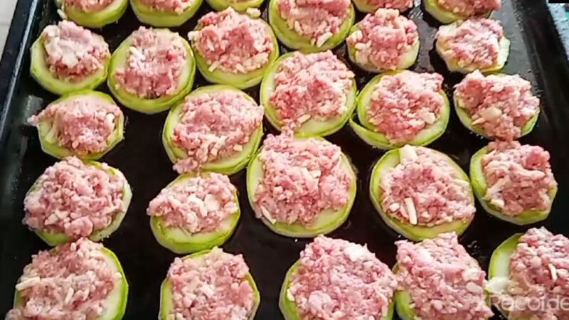Кабачки с фаршем
