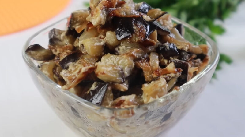 Баклажаны как грибы