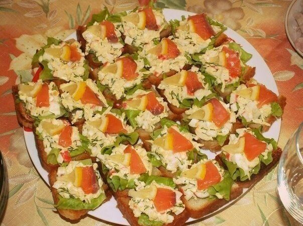 Пикантные бутерброды