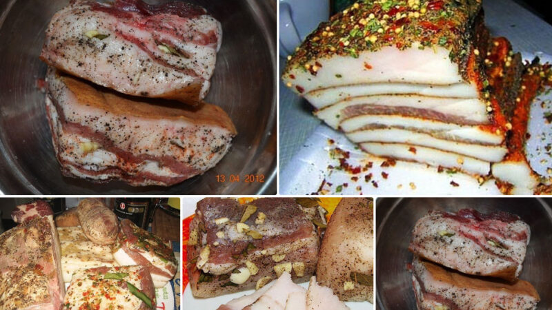 Маринованное сало