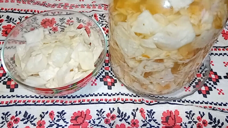 Быстрая острая капуста