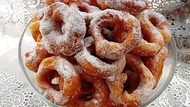 Пончики на кефире