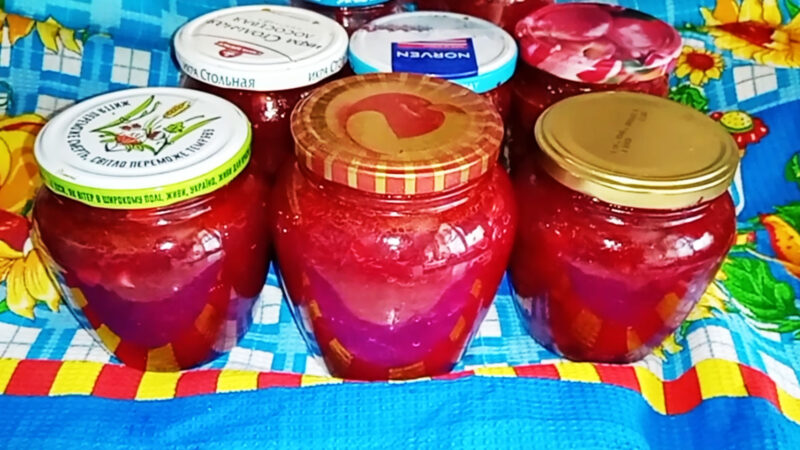 Борщевая заправка на зиму