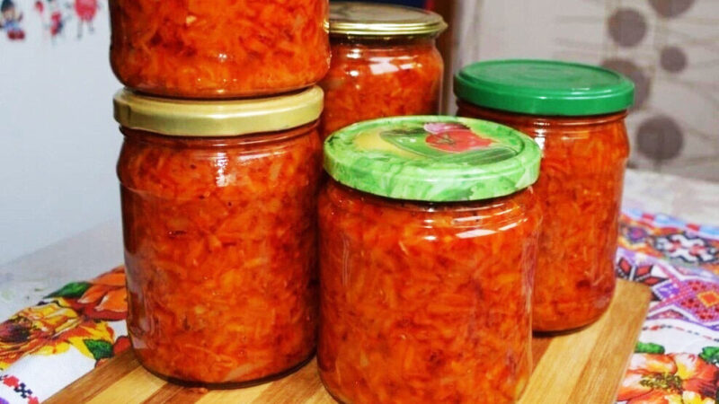 Caлат на зиму: «Мадам Морковкa»