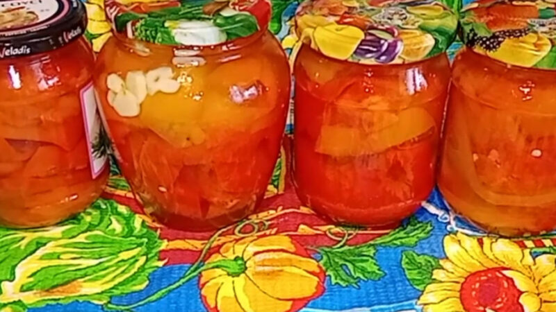 Перец “Пятиминутка” на зиму