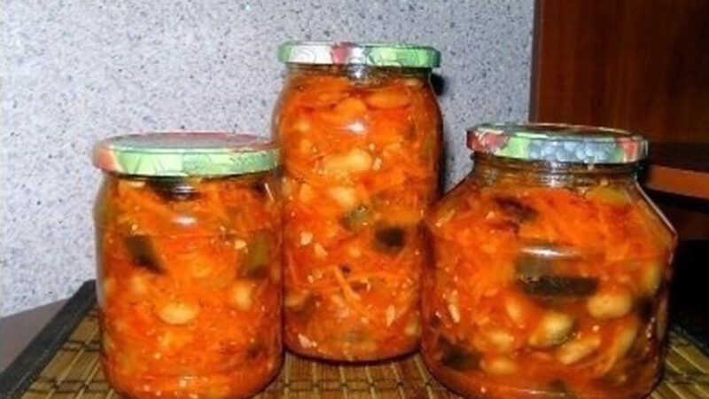 САЛАТ «ΒЛЮБЛΕННАЯ ФАСОЛЬ»