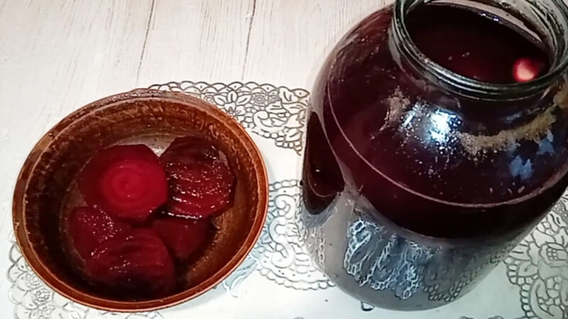 Квашеный буряк