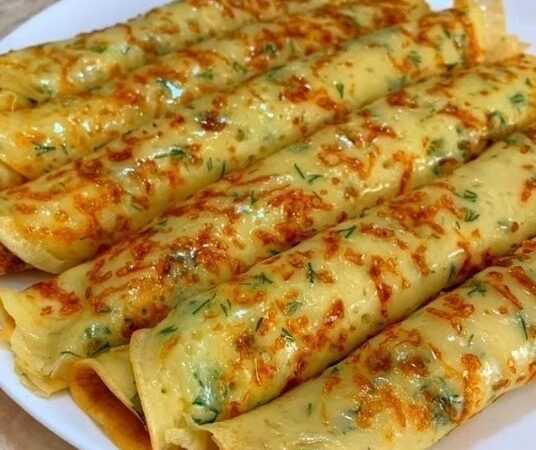 Сырные блинчики