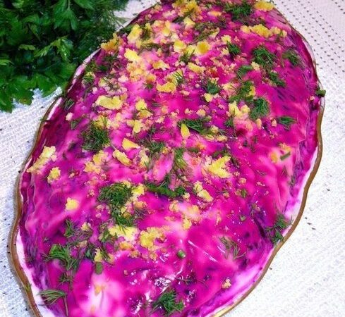 Селедка под шубой из 80-х