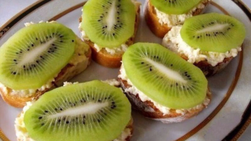 Бутерброды с киви