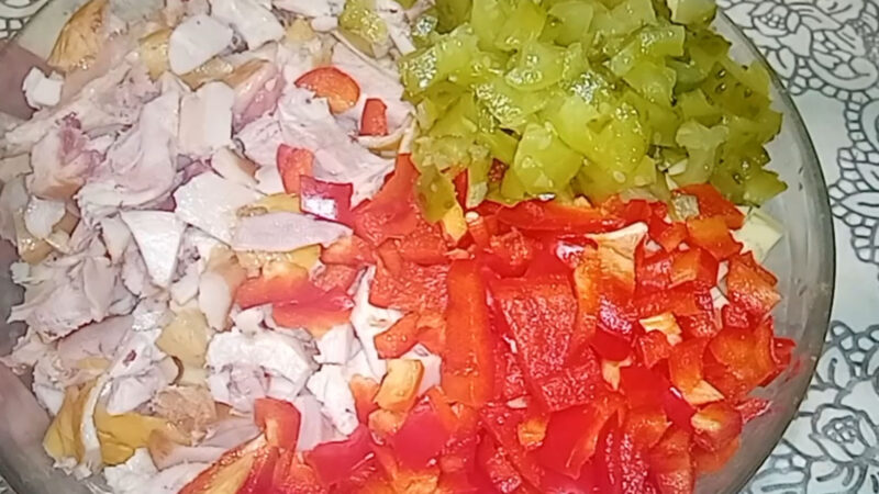 Быстрый и простой салат “Максим”