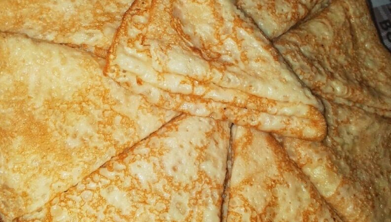 Блины на майонезе