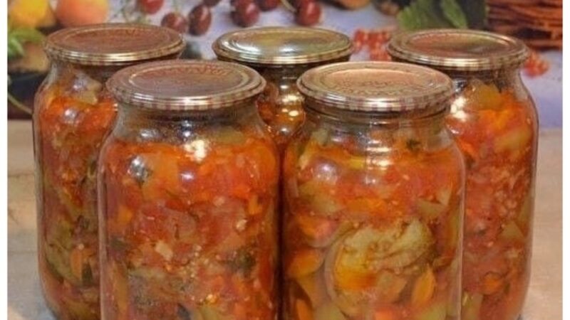 Закуска с рыбой на зиму