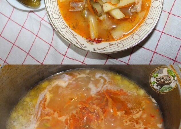 Рассольник на обед