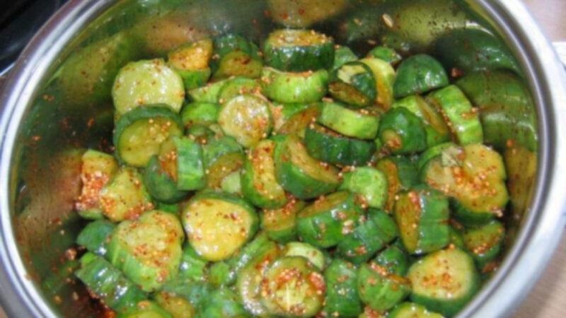 Огурцы по-мексикански