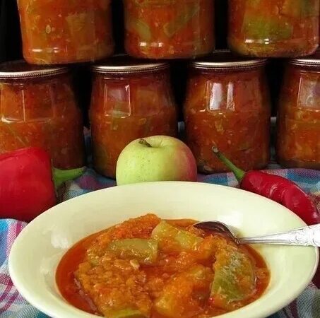 Салат «Татарская песня» на зиму