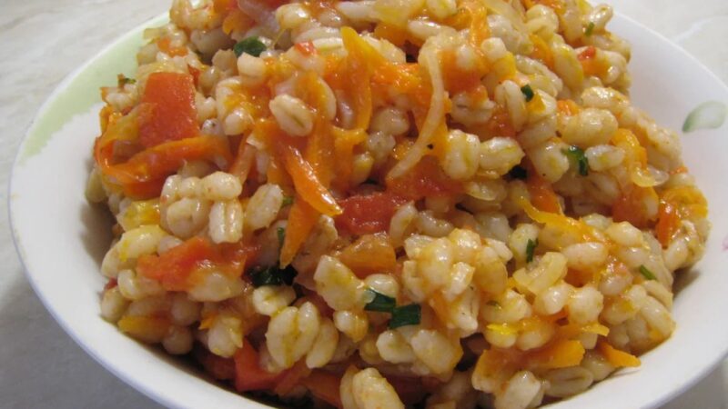 Самая вкусная перловка