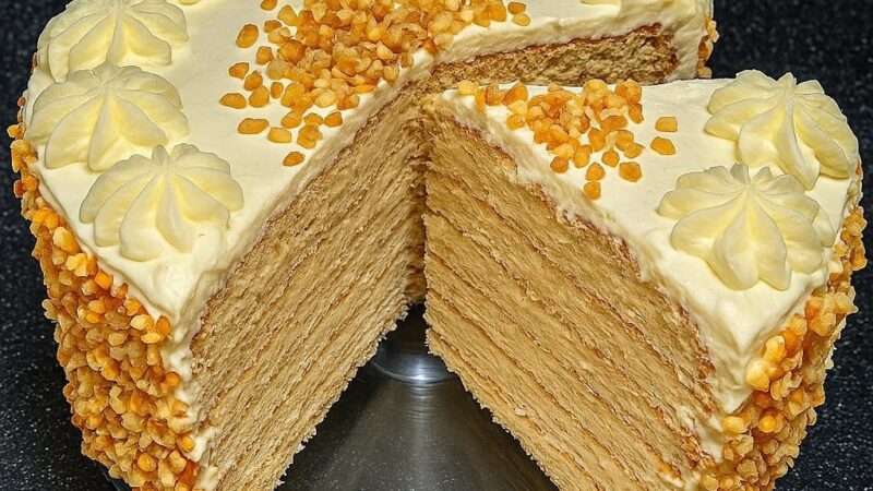 Торт «Молочная девочка»