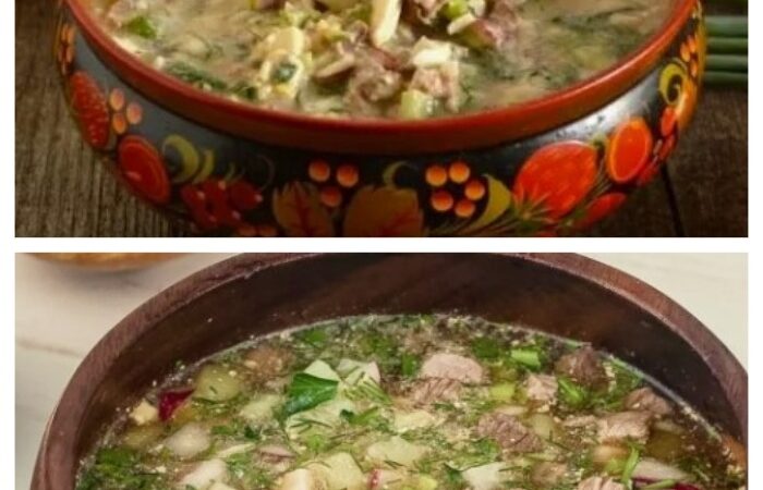 Окрошка по-советски