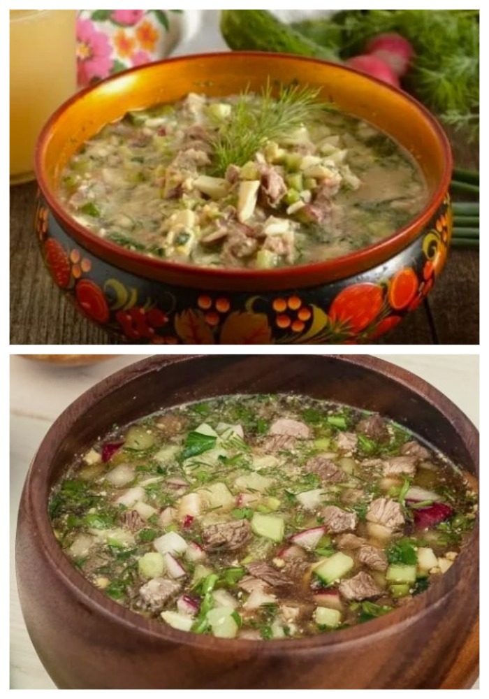 Окрошка по-советски