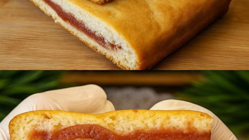 Вкусный пирог с вареньем