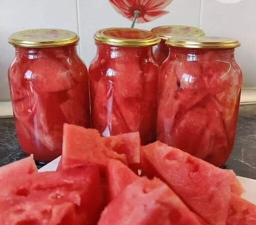 Маринованный арбуз на зиму🍉