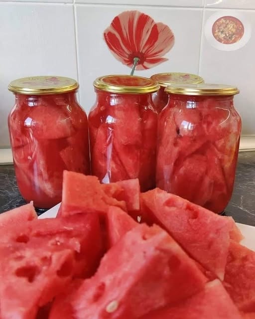 Маринованный арбуз на зиму🍉