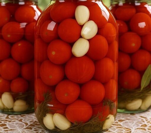 Сладкие помидоры без уксуса