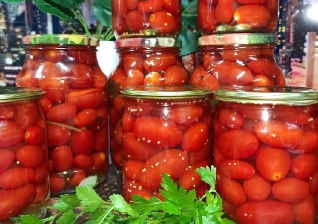 Маринованные черри на зиму