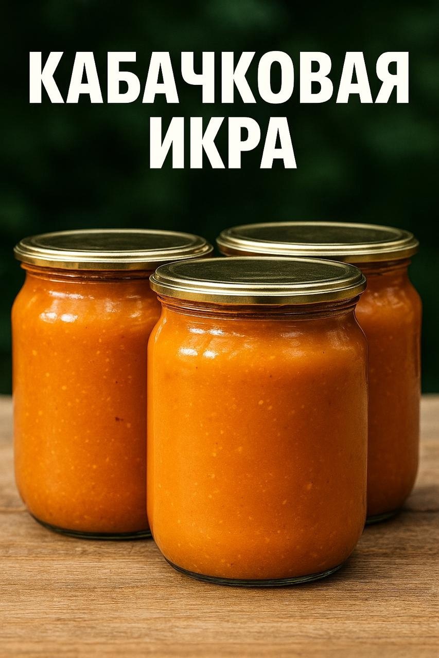 Кабачковая икра (надежный рецепт)