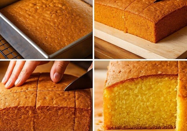 Мягкий масляный бисквит