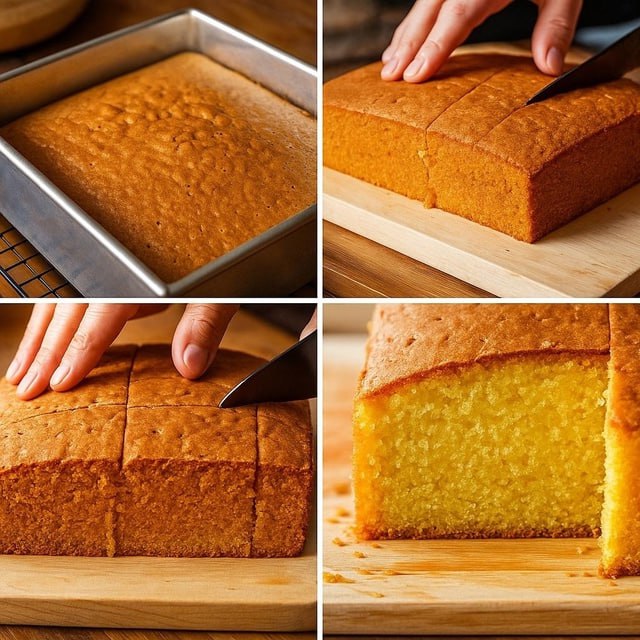 Мягкий масляный бисквит