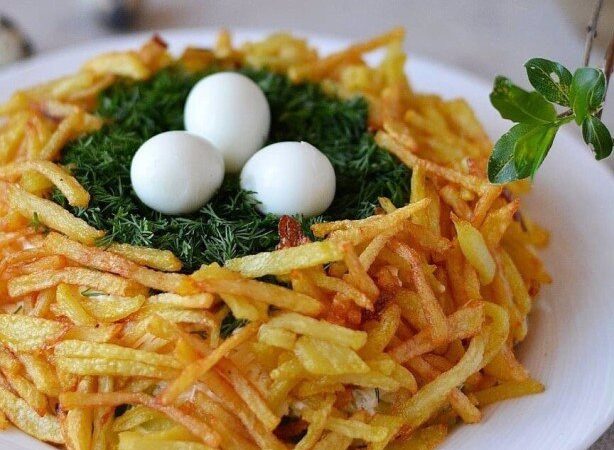 Салат «Гніздо»