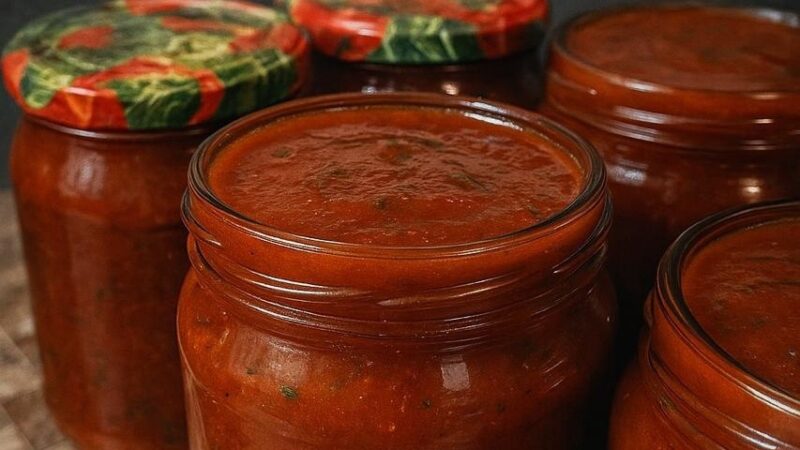 Соус «Сацебели» на зиму