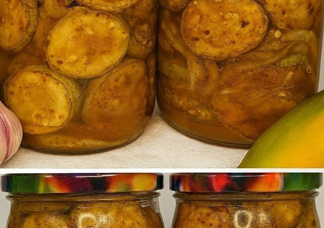 Жареные кабачки на зиму