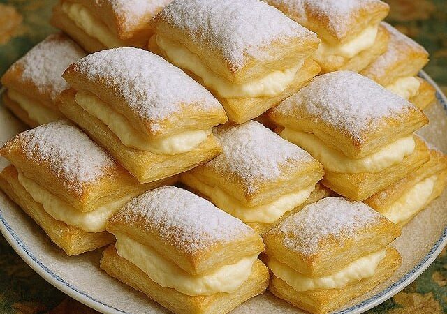 Пирожные «Наполеончики»