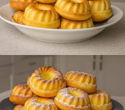 Творожные кексы в духовке