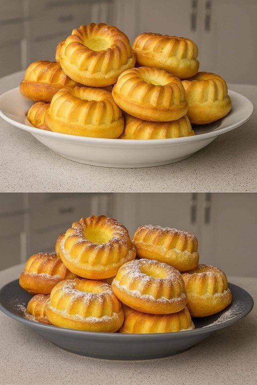 Творожные кексы в духовке