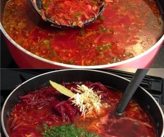 Наваристый борщ