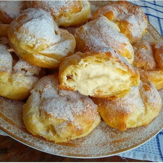 Обалденные заварные пирожные