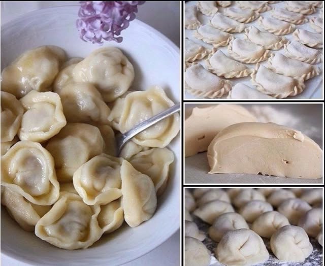 Универсальное тесто для вареников