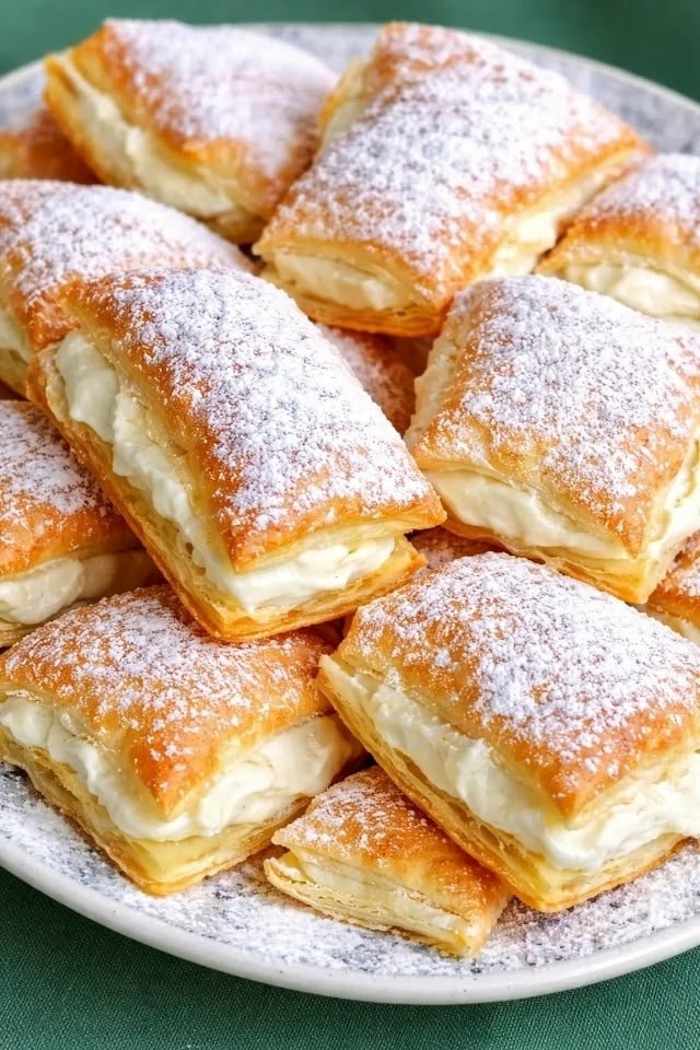 Пиpожные «Нaполеончики»