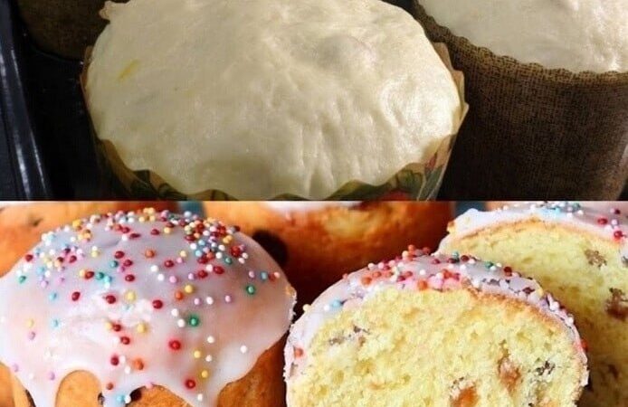 Творожные куличи (Паски)