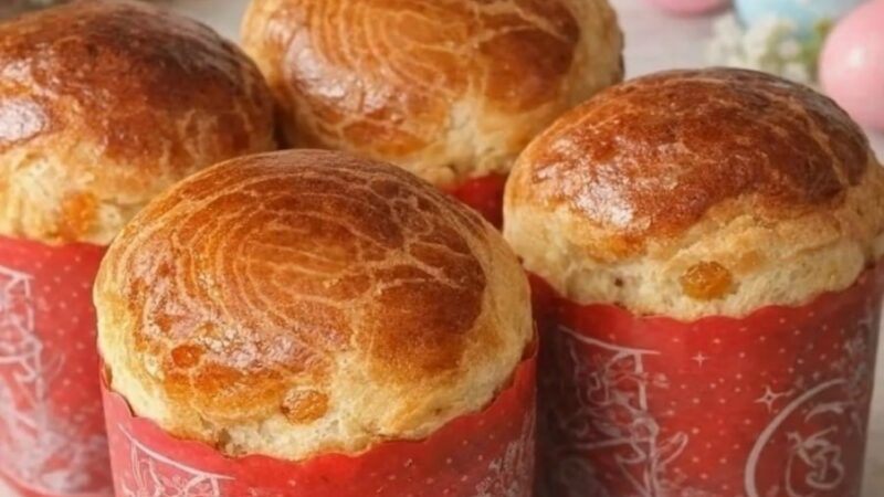 Рецепт воздушных куличей(пасок)